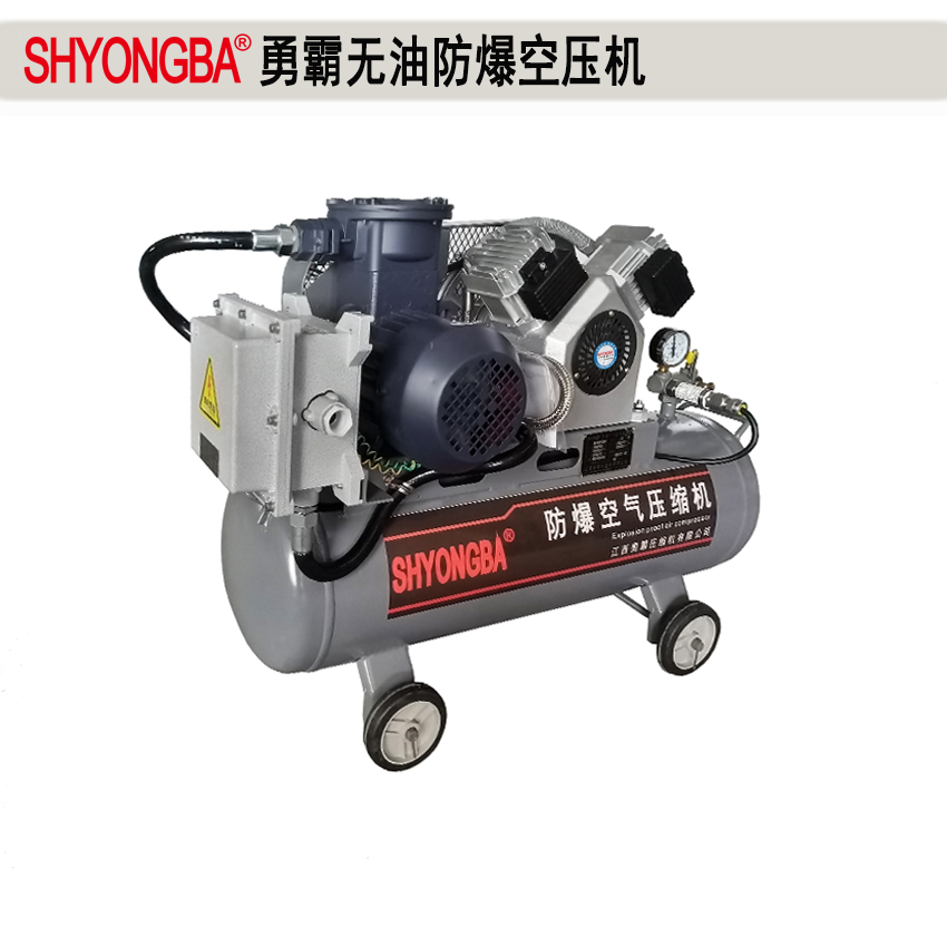 1.5KW 2.2KW无油防爆空气压缩机