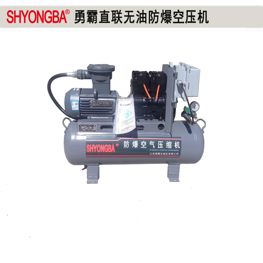 1.5KW直联无油防爆空压机